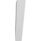Ekena Millwork 6-in. W x 32-in. D x 32-in. H Traditional Architectural Grade PVC Knee Brace BRCP06X32X32TRA - alternate 6